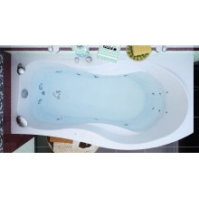 Акриловая ванна Aquanet Borneo 170x90 R 203910 без гидромассажа