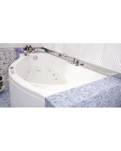 Акриловая ванна Aquanet Palma 170x90 R 204023 без гидромассажа