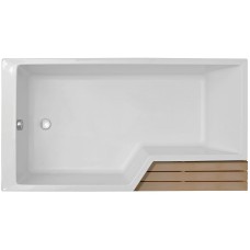 Акриловая ванна Jacob Delafon Bain Douche Neo 180x90 L E6D004L-00 без гидромассажа