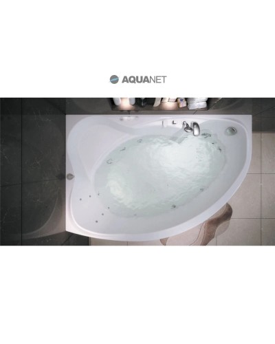 Акриловая ванна 160,4x110 см левая Aquanet Jamaica 00205486
