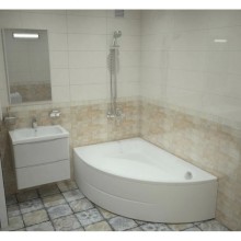 Акриловая ванна 150х100 см L Santek Гоа 1.WH11.2.033