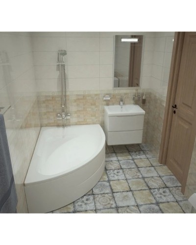 Акриловая ванна 150х100 см R Santek Гоа 1.WH11.2.032