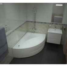 Акриловая ванна 150х100 см R Santek Гоа 1.WH11.2.032