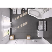 Акриловая ванна 150х100 см R Santek Ибица 1.WH11.2.035