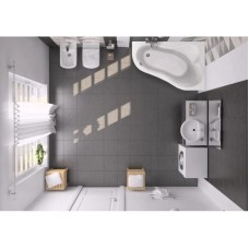 Акриловая ванна 150х100 см R Santek Ибица 1.WH11.2.035