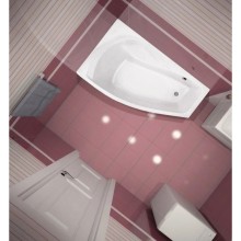 Акриловая ванна 160х95 см L Santek Майорка XL 1.WH11.1.991