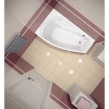 Акриловая ванна 160х95 см L Santek Майорка XL 1.WH11.1.991