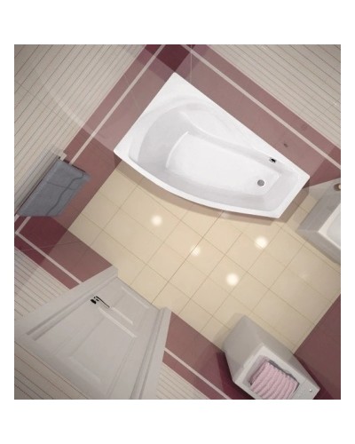 Акриловая ванна 150х90 см L Santek Майорка 1.WH11.1.984