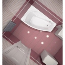 Акриловая ванна 150х90 см L Santek Майорка 1.WH11.1.984