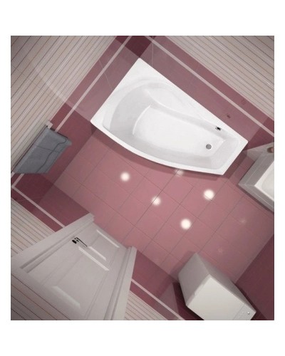 Акриловая ванна 150х90 см L Santek Майорка 1.WH11.1.984