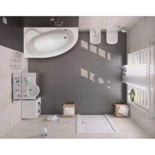 Акриловая ванна 170х110 см L Santek Эдера 1.WH11.1.995