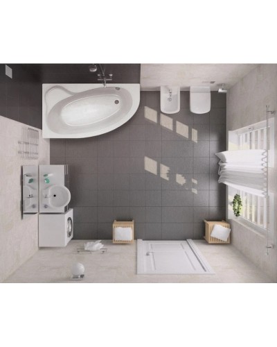 Акриловая ванна 170х110 см L Santek Эдера 1.WH11.1.995