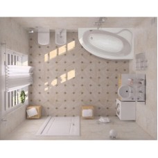 Акриловая ванна 170х110 см R Santek Эдера 1.WH11.1.994