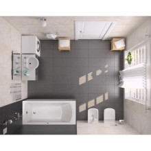 Акриловая ванна 160х75 см Santek Монако XL 1.WH11.1.978