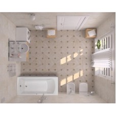 Акриловая ванна 170х70 см Santek Монако 1.WH11.1.979