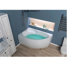 Акриловая ванна 159,5x100 см левая Aquanet Sarezo 00205548