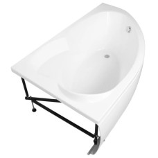 Акриловая ванна 159,5x100 см левая Aquanet Sarezo 00205548