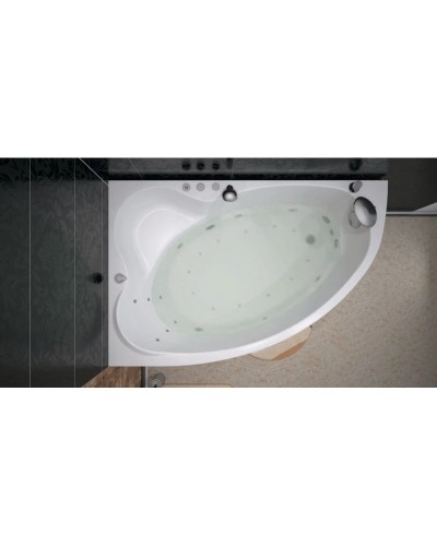 Акриловая ванна 149,8x100 см левая Aquanet Mayorca 00205403