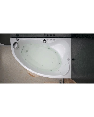 Акриловая ванна 149,8x100 см правая Aquanet Mayorca 00205438