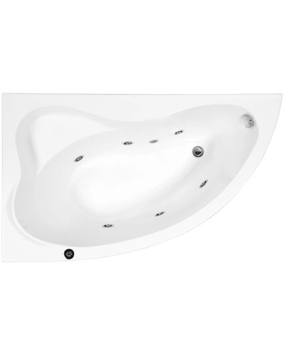 Акриловая ванна 149x89,5 см левая Aquanet Atlanta 00205402