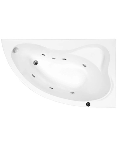 Акриловая ванна 149x89,5 см правая Aquanet Atlanta 00205327