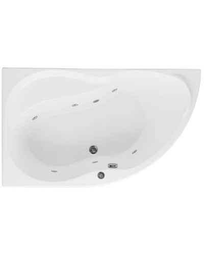 Акриловая ванна 148,3x88,8 см левая Aquanet Graciosa 00205325