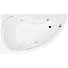 Акриловая ванна 148,4x89,2 см левая Aquanet Maldiva 00205519