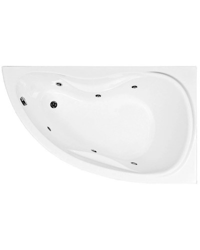 Акриловая ванна 148,4x89,2 см правая Aquanet Maldiva 00205445