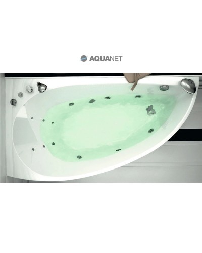 Акриловая ванна 168,5x89,5 см левая Aquanet Augusta 00205463