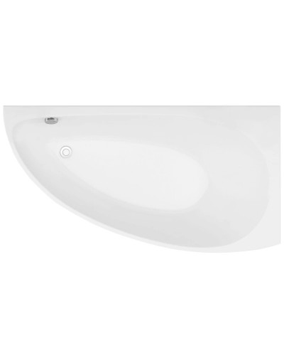 Акриловая ванна 168,5x89,5 см правая Aquanet Augusta 00205467