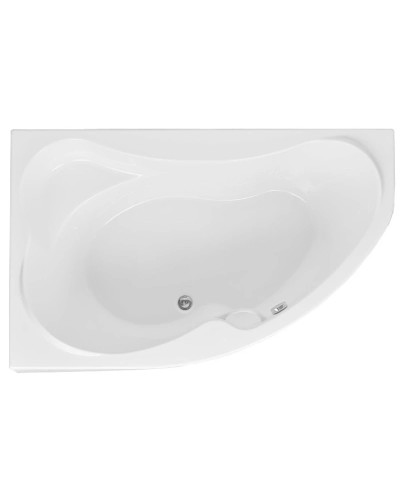 Акриловая ванна 158,8,x98,9 см левая Aquanet Capri 00205476