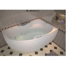 Акриловая ванна 158,8,x98,9 см правая Aquanet Capri 00205386