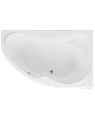 Акриловая ванна 158,8,x98,9 см правая Aquanet Capri 00205386