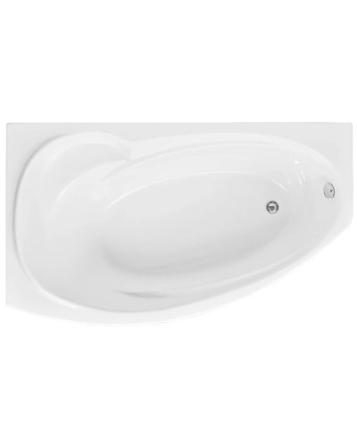Акриловая ванна 168,9,x99 см левая Aquanet Jersey 00205405