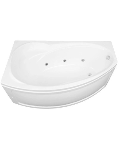 Акриловая ванна 168,9,x99 см левая Aquanet Jersey 00205405