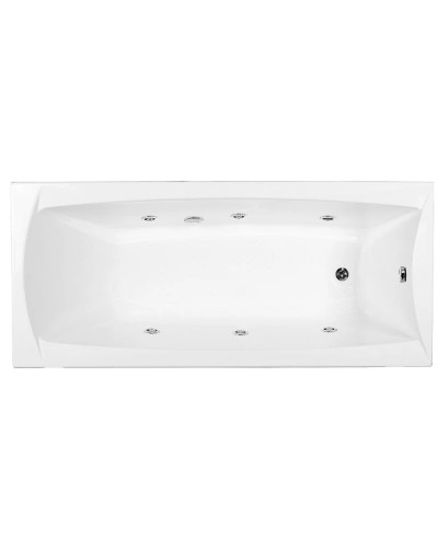 Акриловая ванна 169,3х74,4 см Aquanet Cariba 00205350