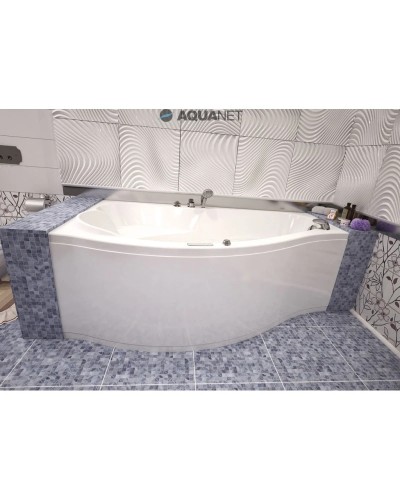 Акриловая ванна 169,8х99,5см левая Aquanet Palma 00205737