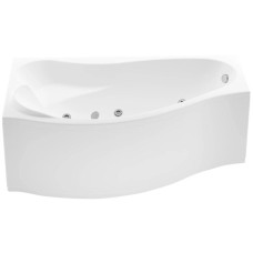 Акриловая ванна 169,8х99,5см левая Aquanet Palma 00205737