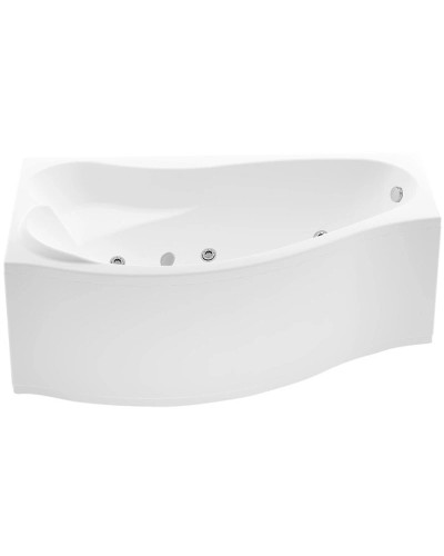 Акриловая ванна 169,8х99,5см левая Aquanet Palma 00205737