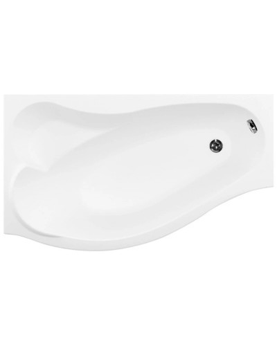 Акриловая ванна 169,8х99,5см левая Aquanet Palma 00205737