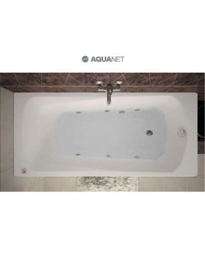 Акриловая ванна 159x69,5 см Aquanet Roma 00205505