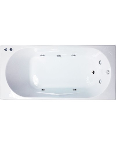 Акриловая ванна Royal Bath Tudor Standart 160x70 RB407702ST с гидромассажем