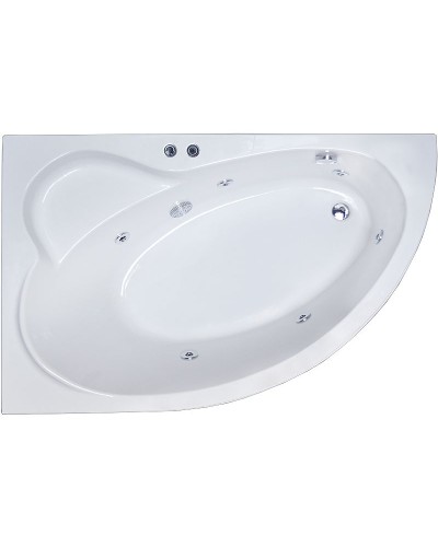 Акриловая ванна Royal Bath Alpine Standart 140x95 RB819103ST-L с гидромассажем