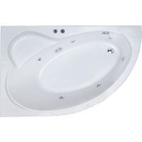 Акриловая ванна Royal Bath Alpine Standart 150x100 RB819100ST-L с гидромассажем
