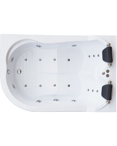 Акриловая ванна Royal Bath Norway De Luxe 180х120 RB331100DL-R с гидромассажем