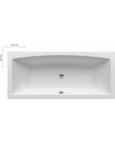 Акриловая ванна Ravak Formy 02 Slim 180x80 C891300000 без гидромассажа