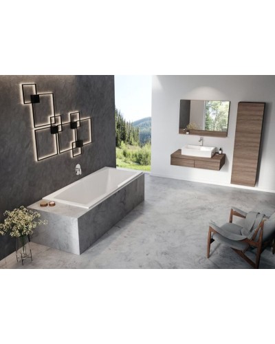 Акриловая ванна Ravak Formy 02 Slim 180x80 C891300000 без гидромассажа