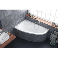 Акриловая ванна 150х95,5 см левая Excellent Aquaria Comfort WAEX.AQL15WH