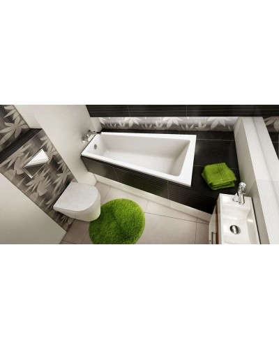 Акриловая ванна 150х80,5 см правая Excellent Ava Comfort WAEX.AVP15WH