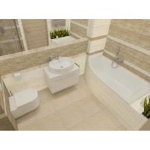 Акриловая ванна 160х95 см правая Excellent Magnus WAEX.MGP16WH